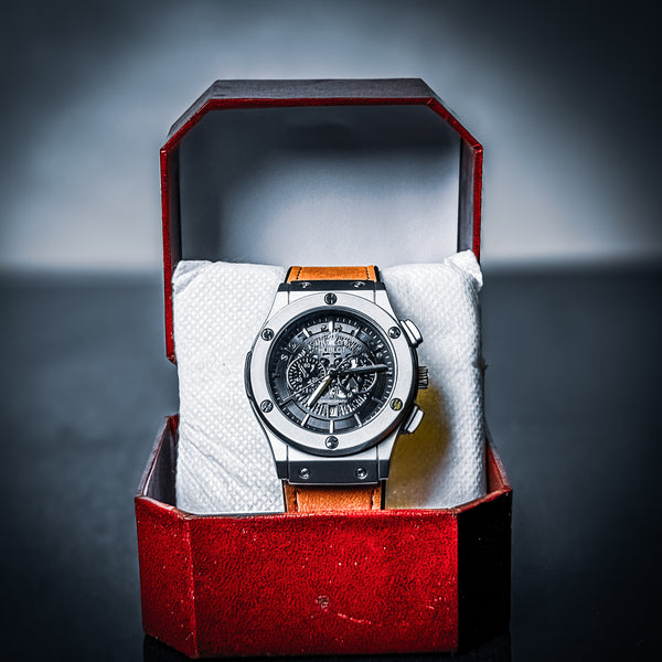 Hublot Skeleton Leather LN942